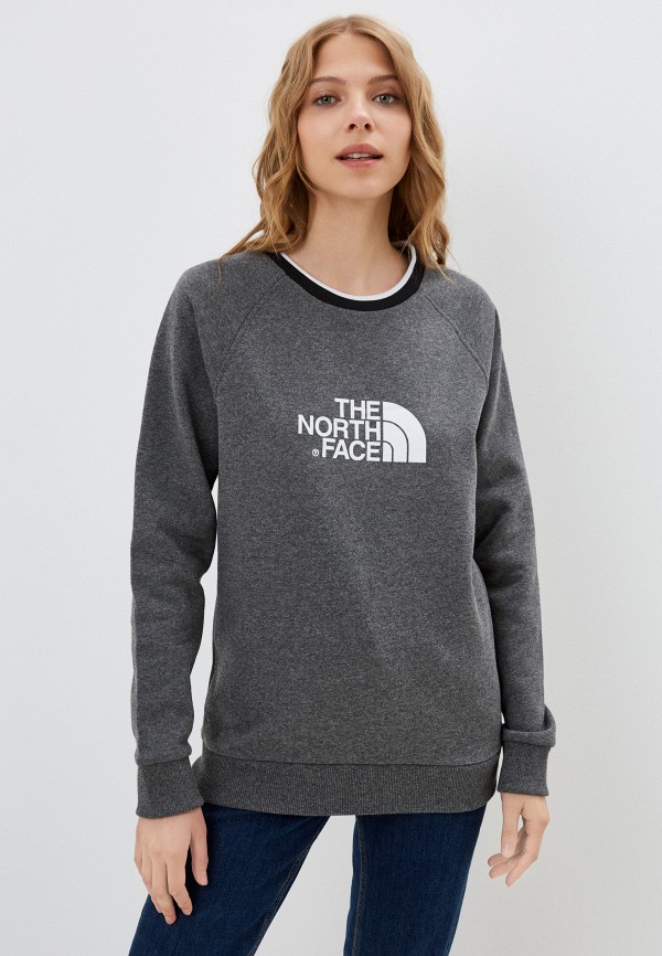 

Свитшот The North Face, Серый, W REDBOX L/S