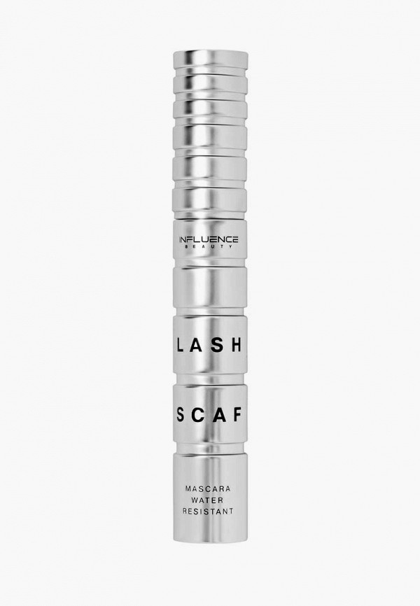 

Тушь для ресниц Influence Beauty, Черный, LASH SCAF влагостойкая, эффект объемных разделенных ресниц, тон черный, 6 мл