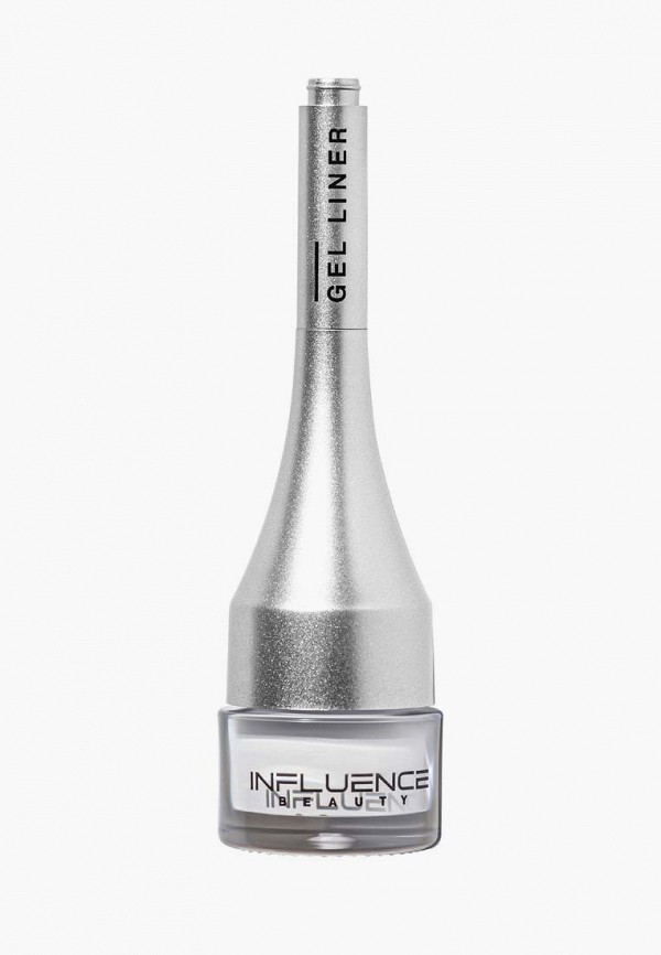 

Подводка для глаз Influence Beauty, Белый, гелевая, с кисточкой