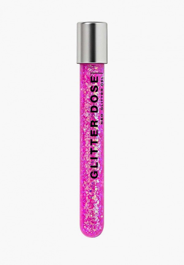 

Блестки Influence Beauty, Розовый, на гелевой основе, универсальные