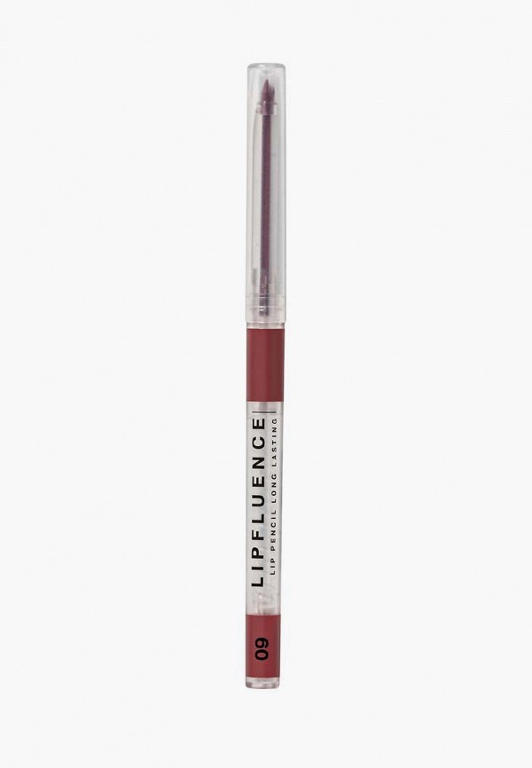 

Карандаш для губ Influence Beauty, Бордовый, LIPFLUENCE автоматический, стойкий с гелевой текстурой, тон 09 лиловый ягодный, 0.28 г