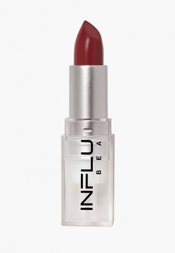 

Помада Influence Beauty, Бордовый, с полуматовым финишем