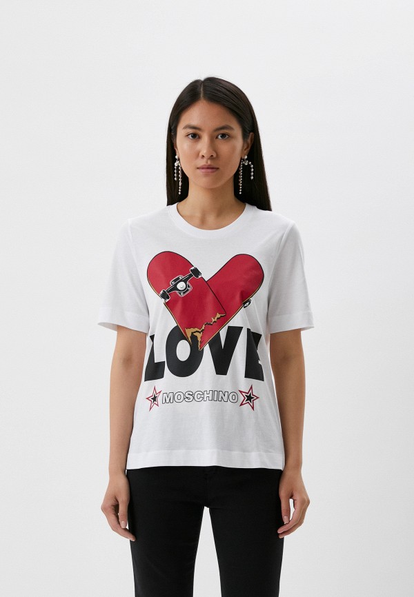 

Футболка Love Moschino, Белый