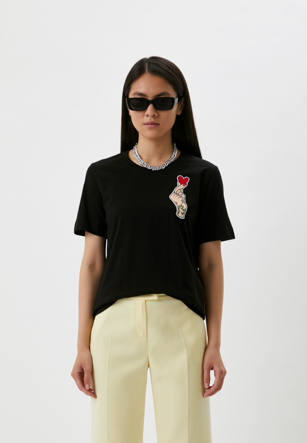 

Футболка Love Moschino, Черный