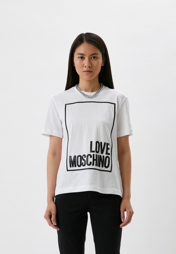 

Футболка Love Moschino, Белый