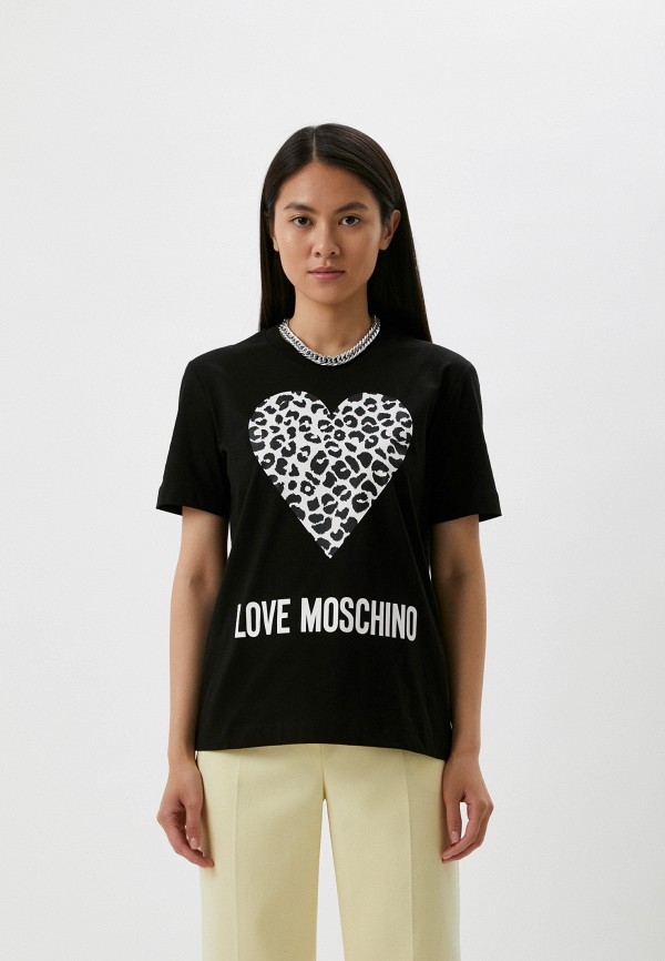 

Футболка Love Moschino, Черный