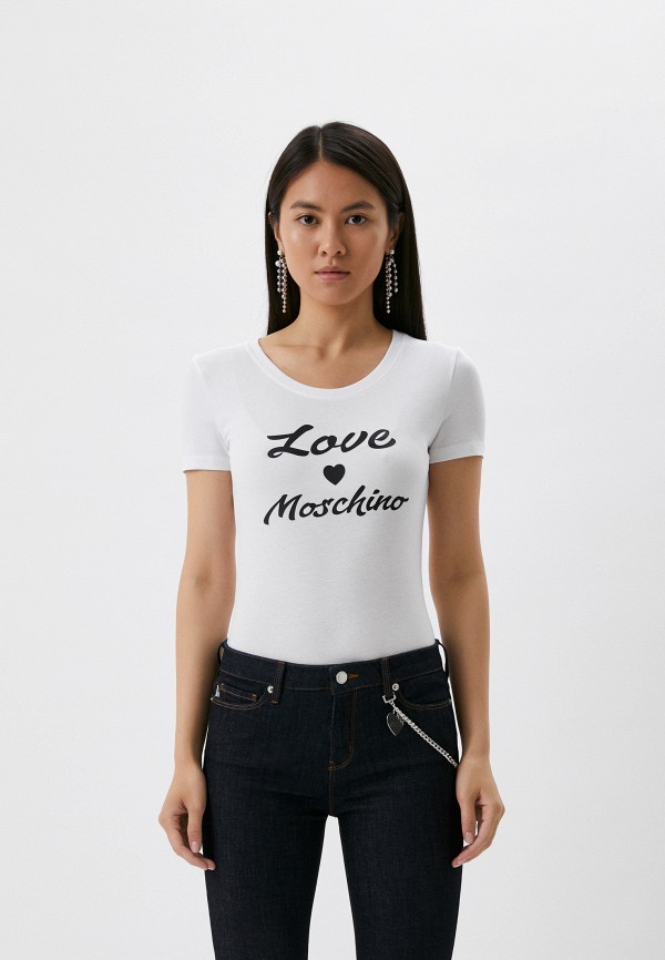 

Футболка Love Moschino, Белый