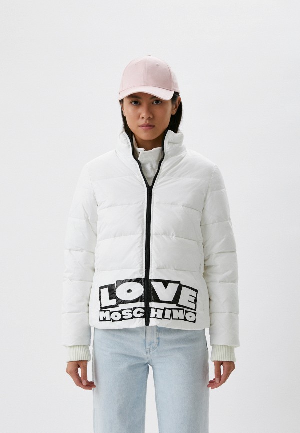

Куртка утепленная Love Moschino, Белый