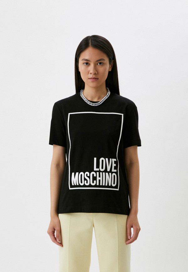 

Футболка Love Moschino, Черный