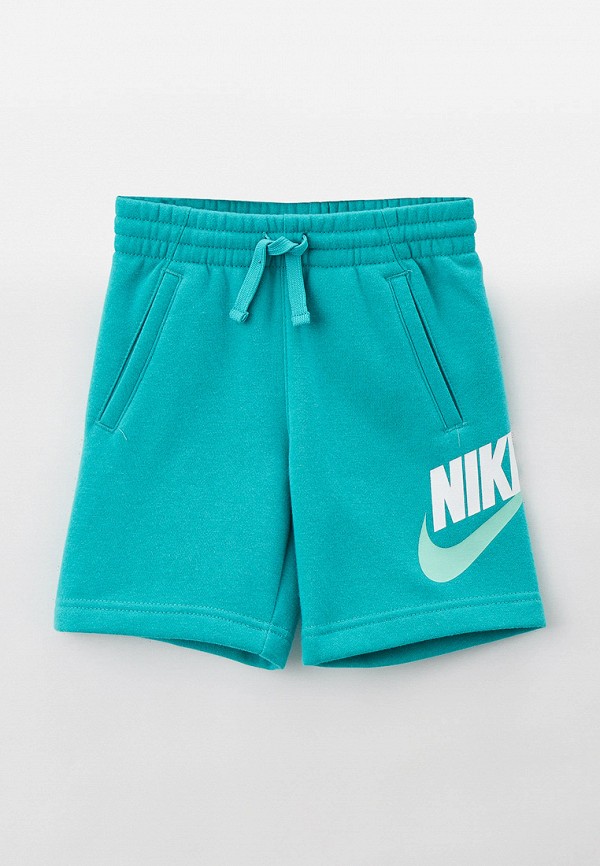 Шорты спортивные Nike бирюзового цвета