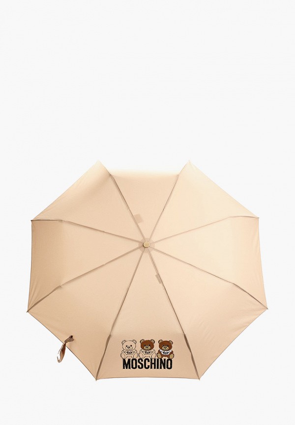 

Зонт складной Moschino, Бежевый