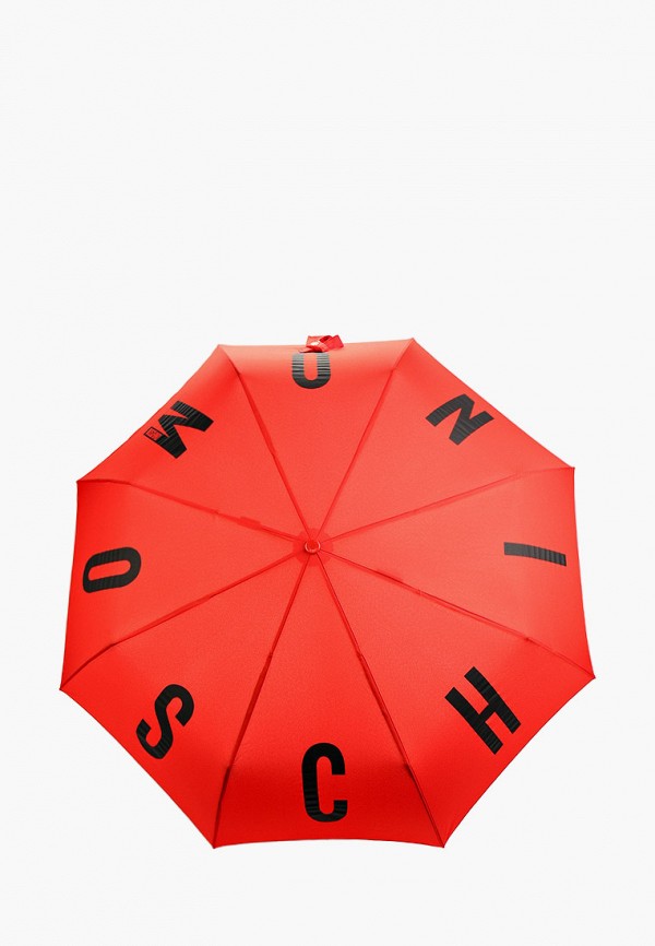 

Зонт складной Moschino, Красный