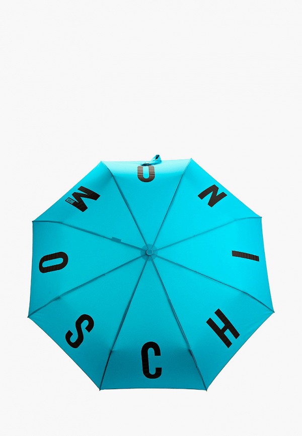 

Зонт складной Moschino, Бирюзовый