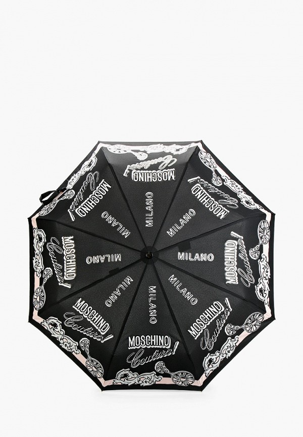 

Зонт складной Moschino, Черный