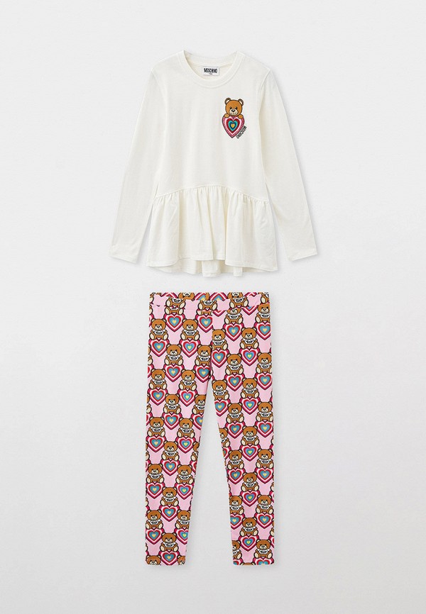

Платье и леггинсы Moschino Kid, Разноцветный