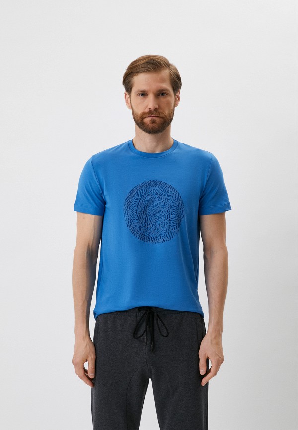 

Футболка Bikkembergs, Голубой