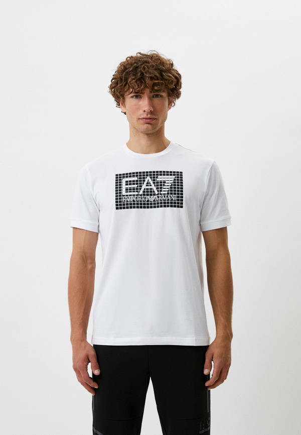 

Футболка EA7, Белый, TENNIS CLUB