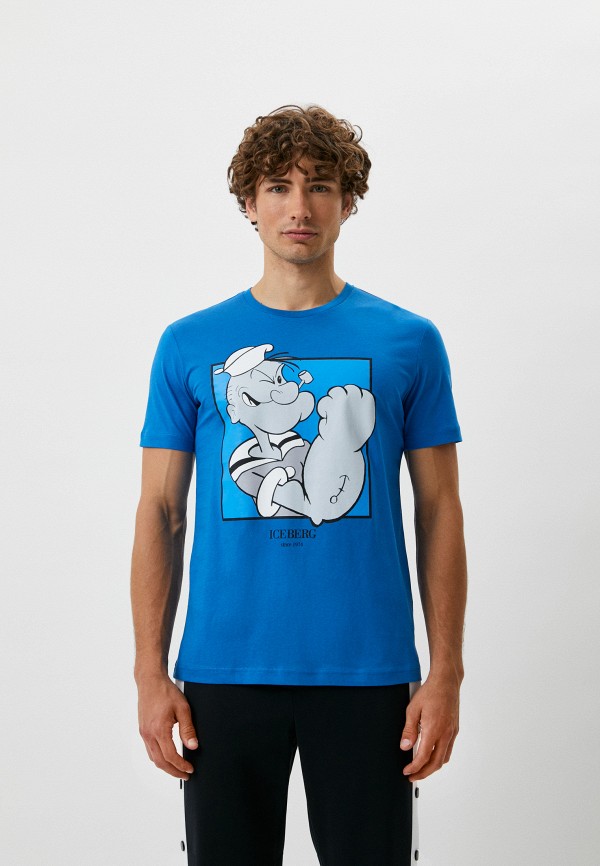 

Футболка Iceberg, Голубой