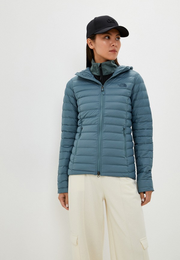 

Пуховик The North Face, Бирюзовый