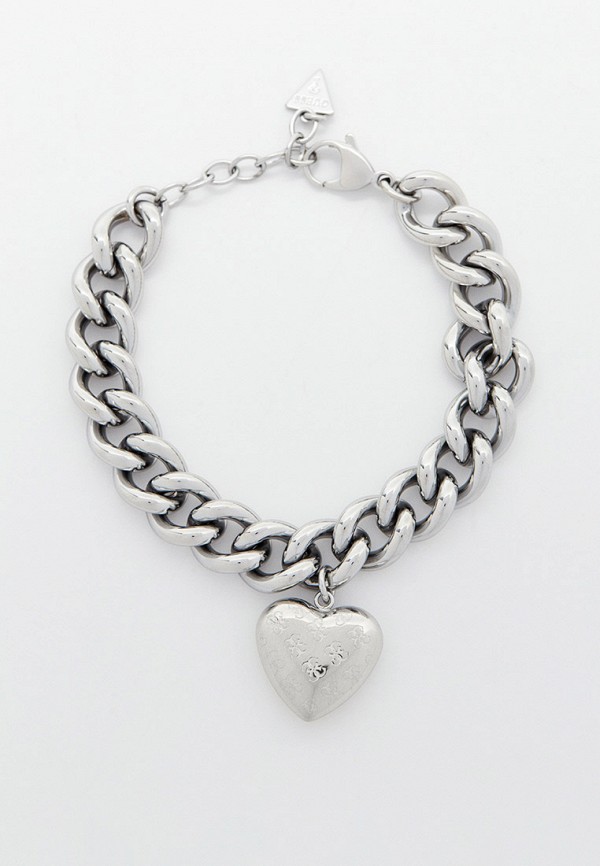 

Браслет Guess, Серебряный, с родиевым покрытием