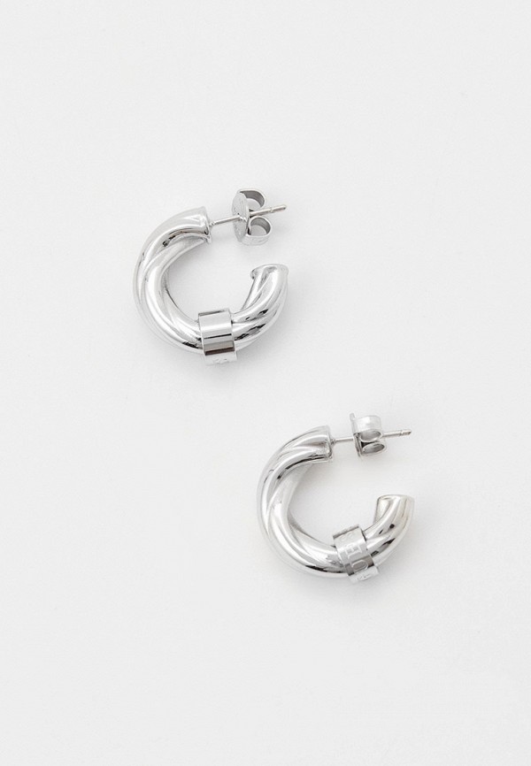 

Серьги Guess, Серебряный, с родиевым покрытием