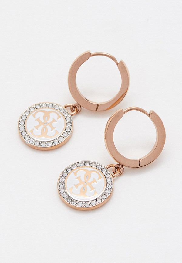 

Серьги Guess, Разноцветный, с позолотой