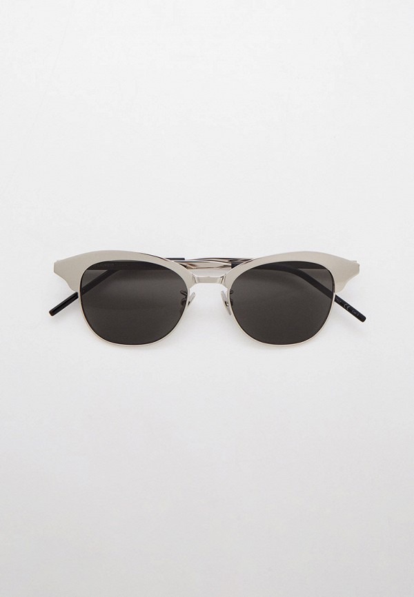 

Очки солнцезащитные Saint Laurent, Серебряный, SL 356 METAL 001