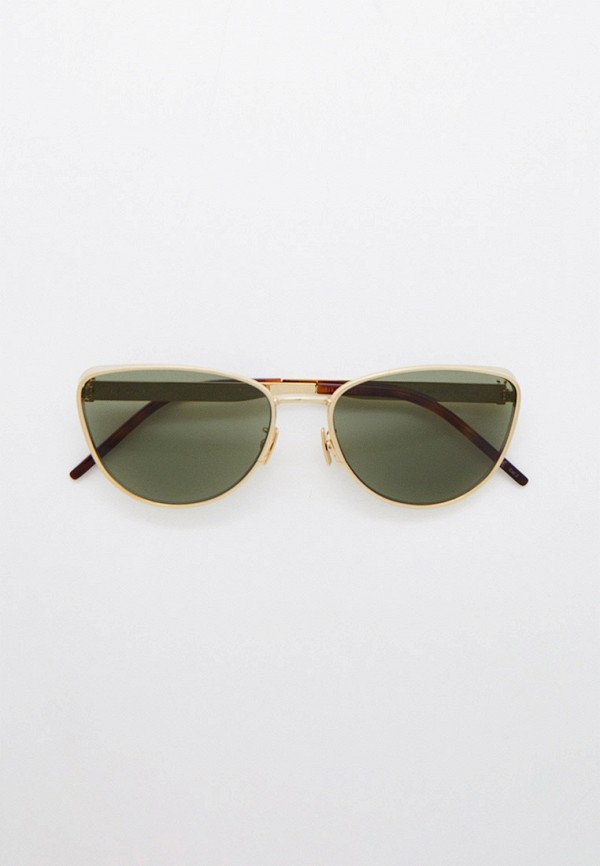 

Очки солнцезащитные Saint Laurent, Золотой, SL M90 003