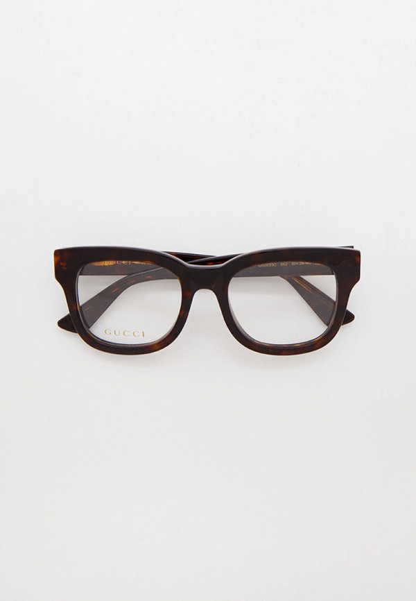 

Оправа Gucci, Коричневый, GG0033O 002