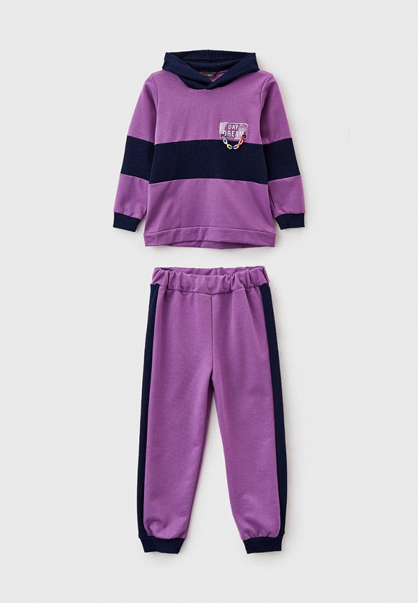 Костюм спортивный Pink Kids фиолетового цвета