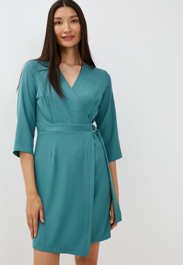 Платье Rinascimento зеленого цвета