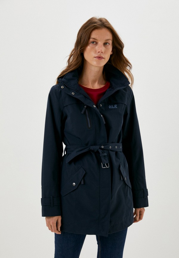 

Плащ Jack Wolfskin, Синий, KIMBERLEY COAT