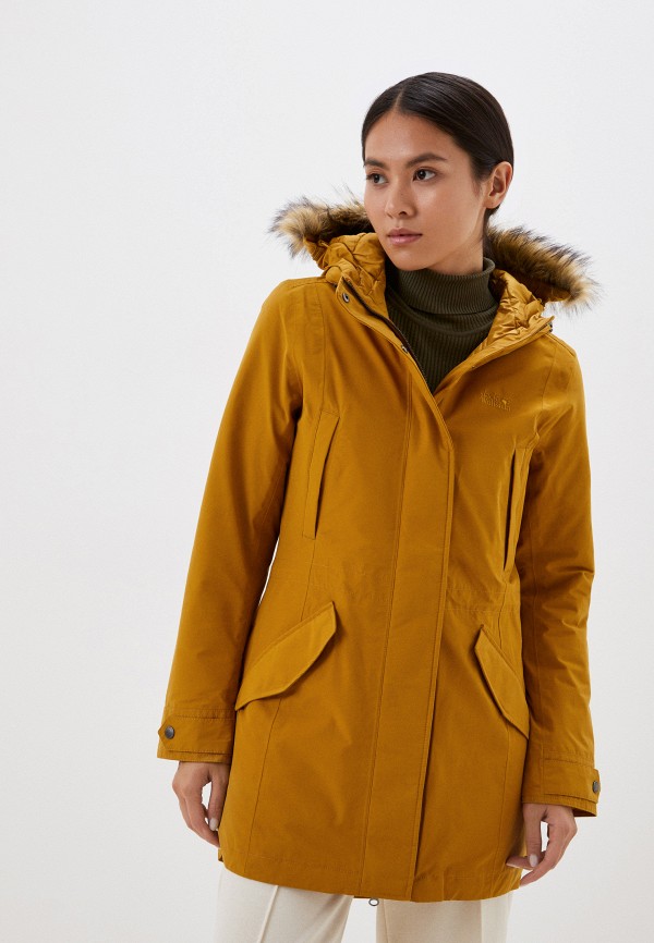 

Парка Jack Wolfskin, Коричневый, WILDWOOD PARKA W