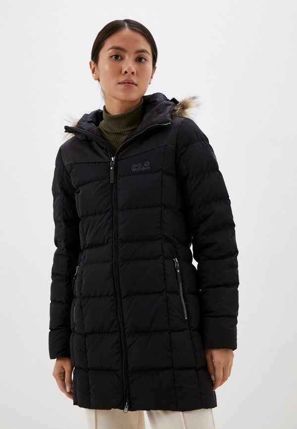 

Пуховик Jack Wolfskin, Черный, BAFFIN ISLAND COAT