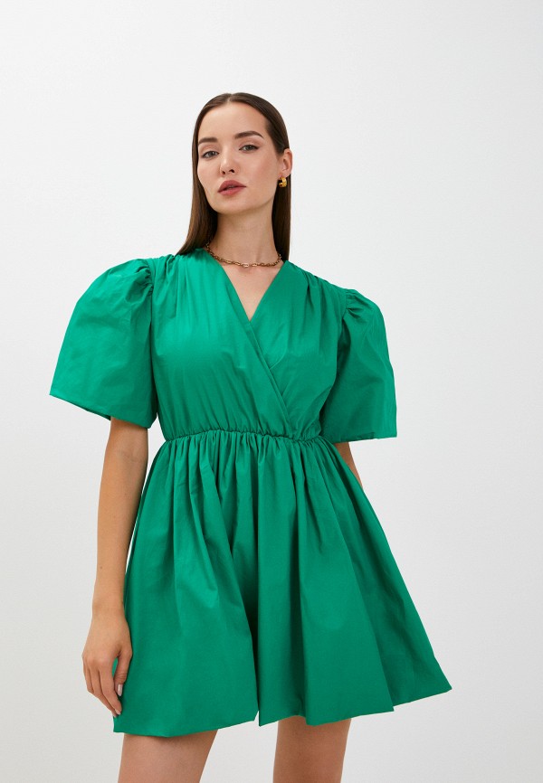 Платье TrendyAngel зеленого цвета