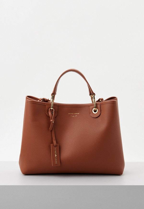 

Сумка, органайзер и брелок Emporio Armani, Коричневый