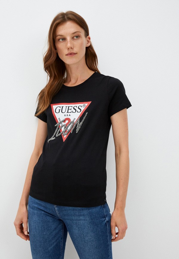 

Футболка Guess Jeans, Черный
