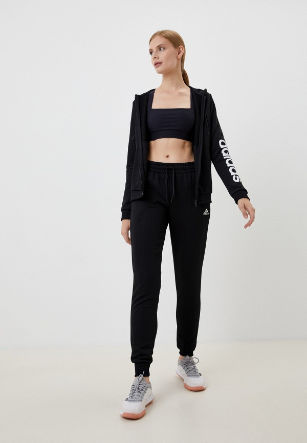 

Костюм спортивный adidas, Черный, W LIN FT TS