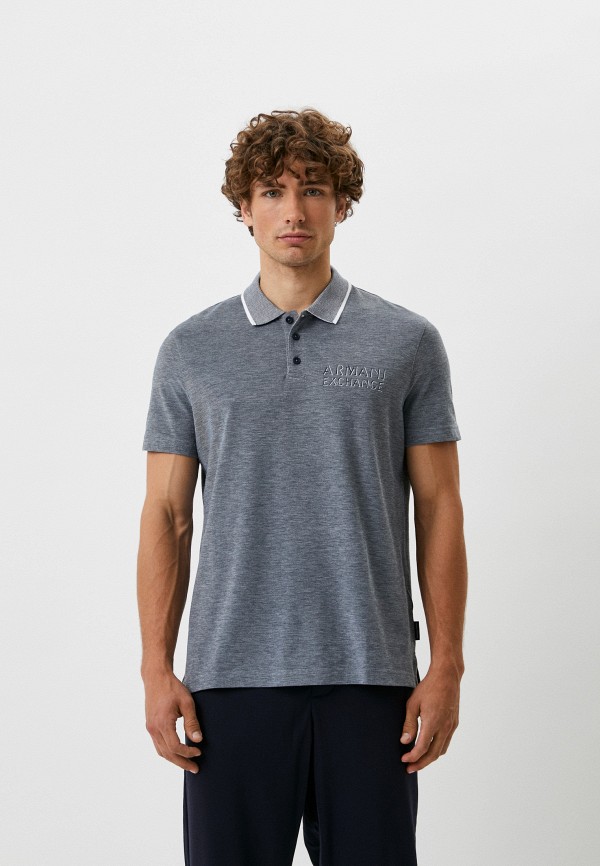 

Поло Armani Exchange, Синий