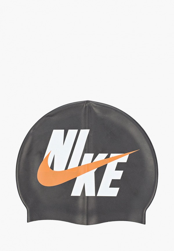 

Шапочка для плавания Nike, Черный, Nike Logo Silicone Adult Cap