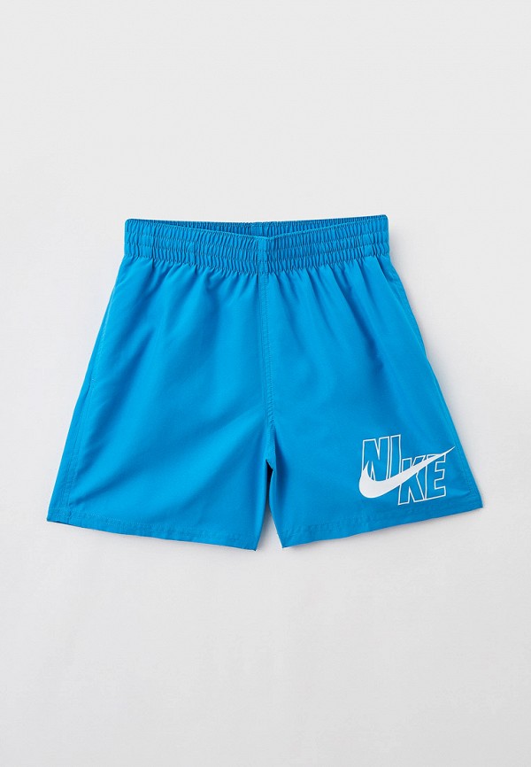 

Шорты для плавания Nike, Голубой, Logo Solid Lap 4" Volley Short