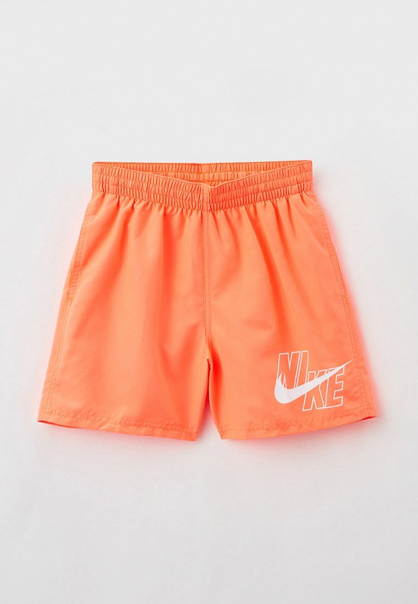 

Шорты для плавания Nike, Коралловый, Logo Solid Lap 4" Volley Short
