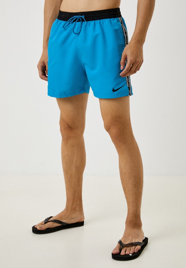 

Шорты для плавания Nike, Голубой, Nike Digi Swoosh Racer 5" Volley Short