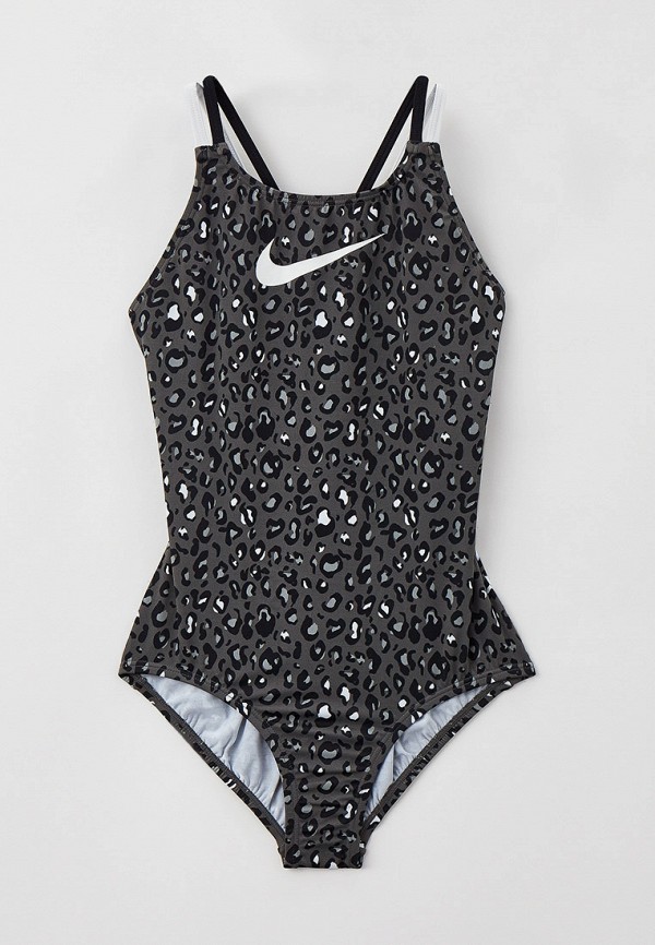 

Купальник Nike, Серый, Nike Cheetah Spiderback