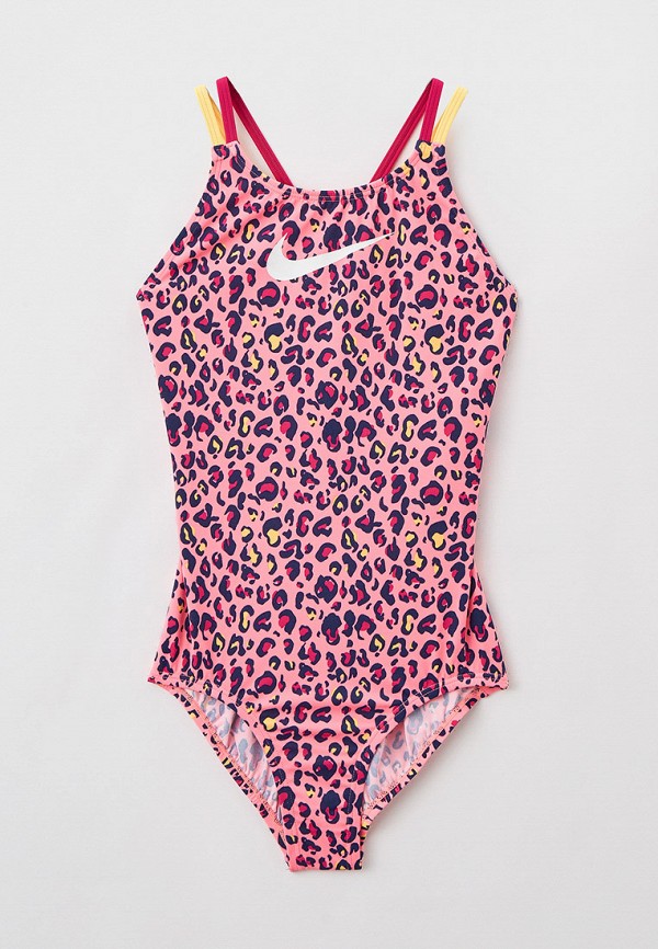 

Купальник Nike, Розовый, Nike Cheetah Spiderback