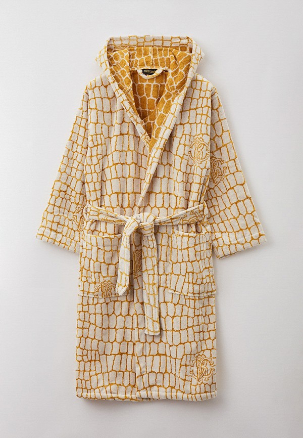 

Халат домашний Roberto Cavalli, Желтый, COCCO GOLD hood S/M
