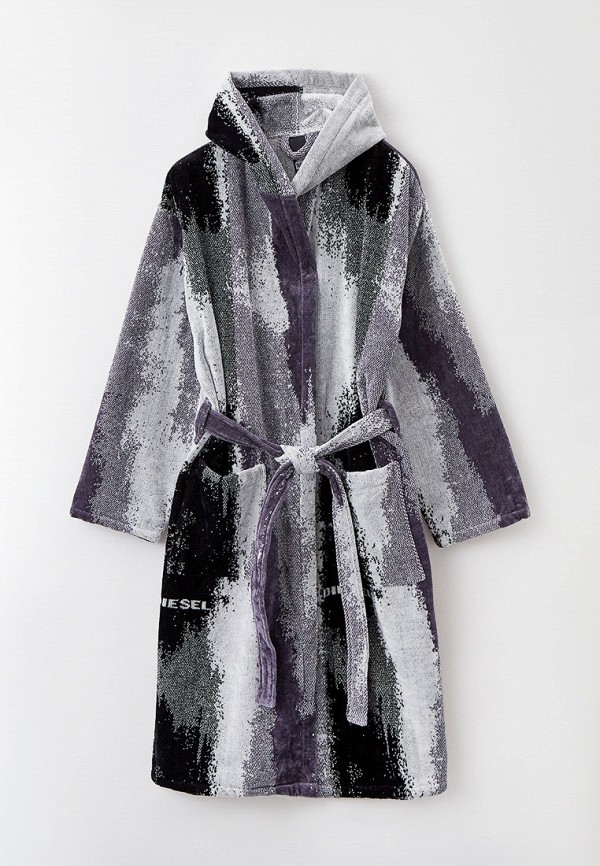 

Халат домашний Diesel, Серый, WASHED COLOR L/XL HOOD