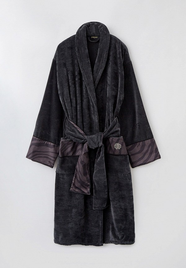 

Халат домашний Roberto Cavalli, Серый, MACRO ZEB shawl XXL