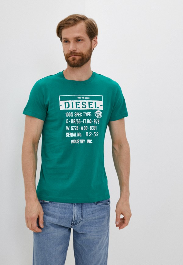 

Футболка Diesel, Зеленый