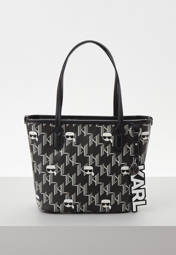 

Сумка и брелок Karl Lagerfeld, Черный